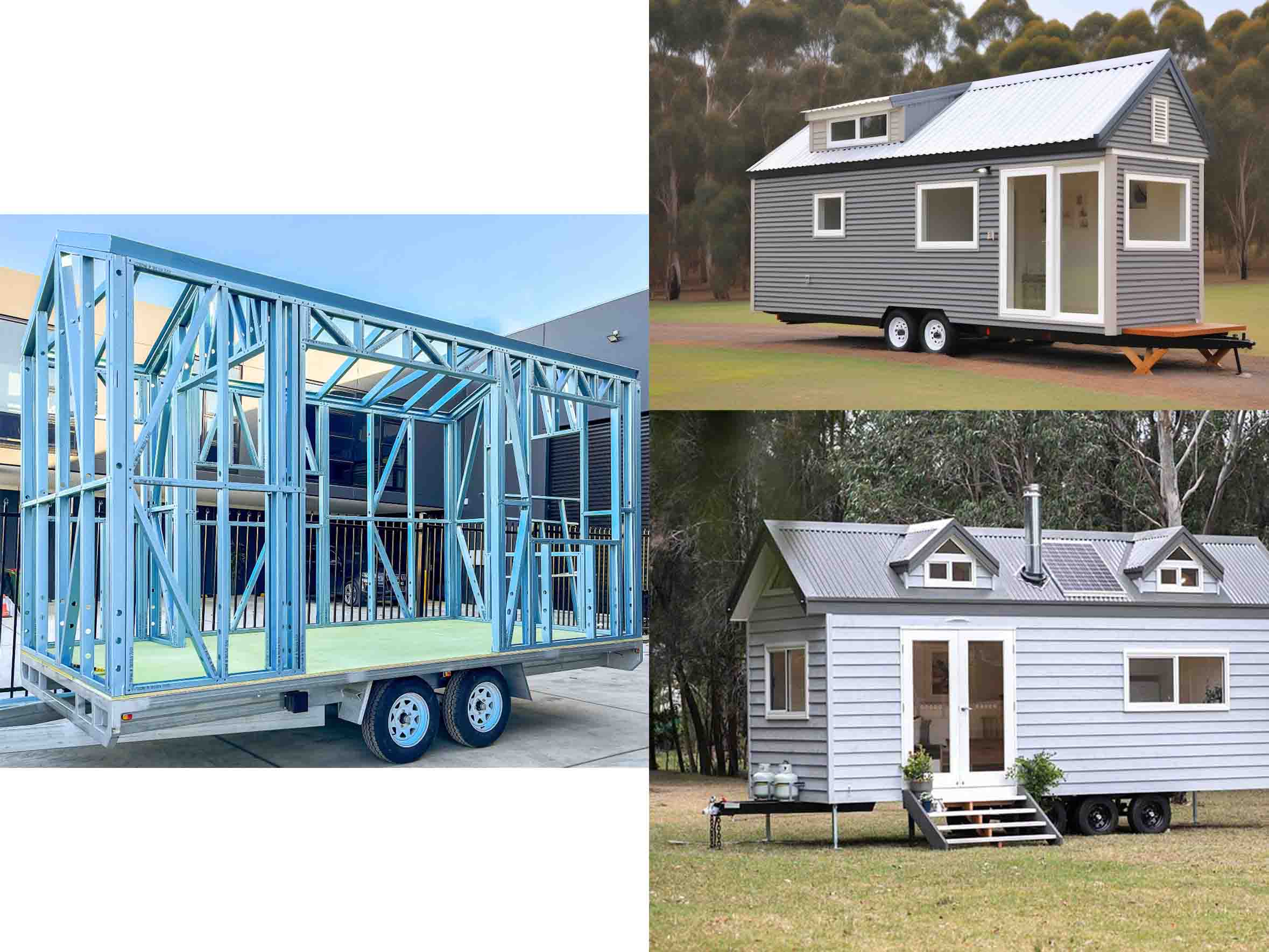 Prefabricated Light Steel Frame Tiny Houses