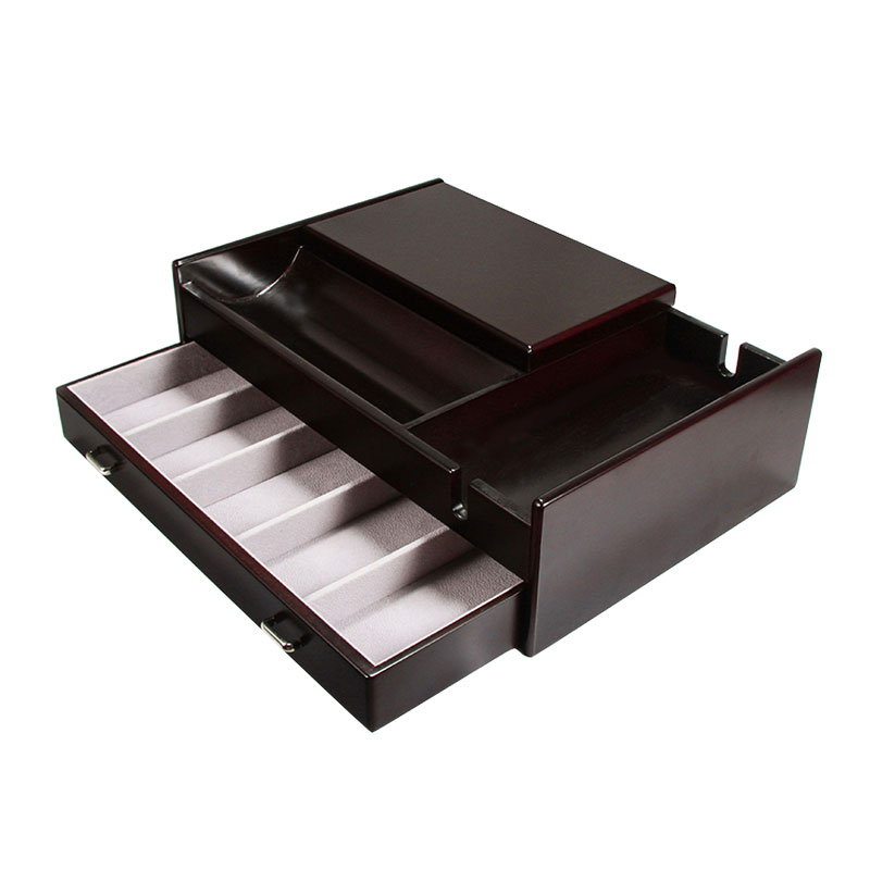 storage organizer packaging wooden jewelry box