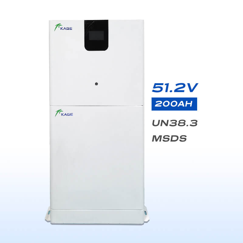 51.2V 200Ah intelligent vertical home energy storage system  for optimizing your energy usage