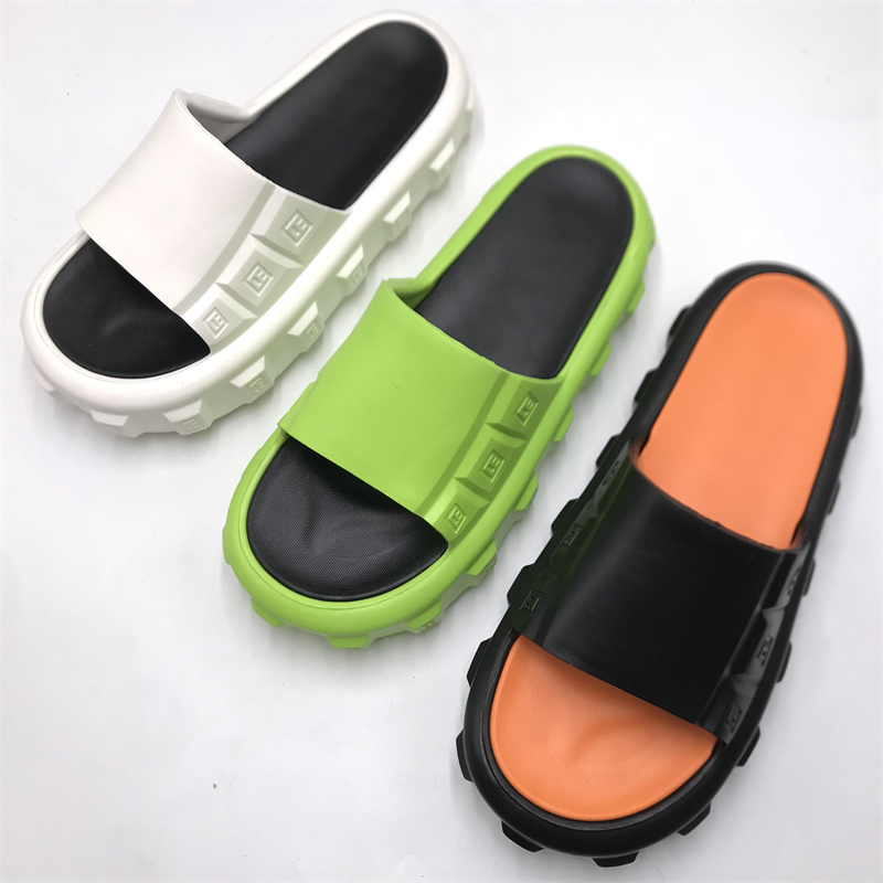 Light Weight Double Color Indoor EVA Slippers