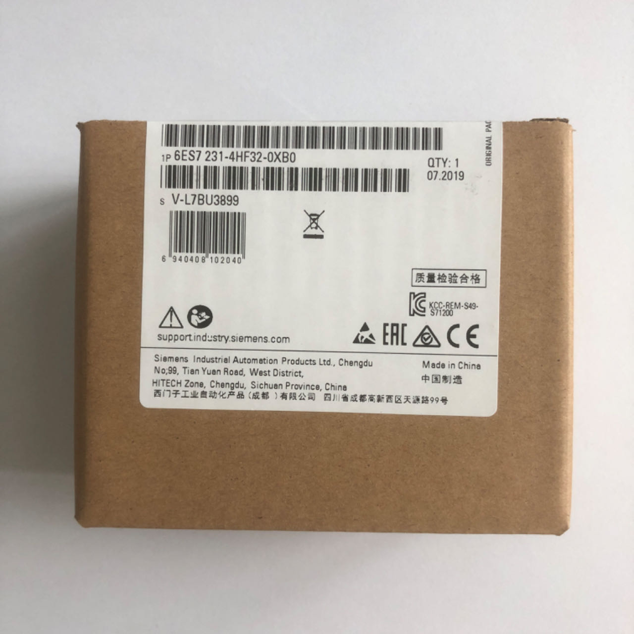 Siemens Brand New Input Module 6ES7231-5ND32-0XB0