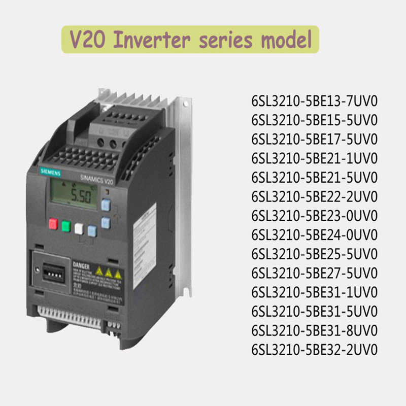 6SL3210-5BE13-7UV0  Siemens V20 Inverter