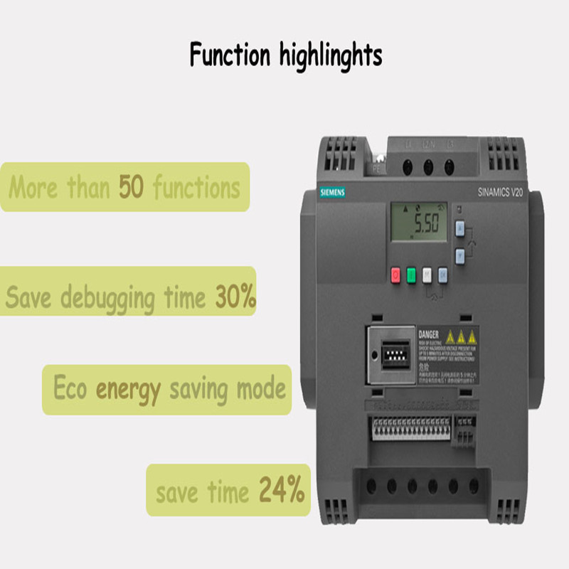 6SL3210-5BE13-7UV0 0.37kw Siemens Inverter