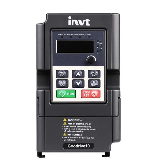 Invt Inverter VFD Frequency  2.2KW 380V GD10-2R2G-4-B