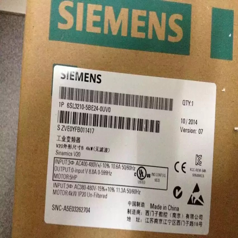 Siemens 6SL3210-5BE24-0UV0 growatt Inverter