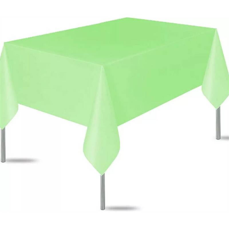 Biodegradable Christmas Colorful Rectangle Disposable Table Cloth Cover