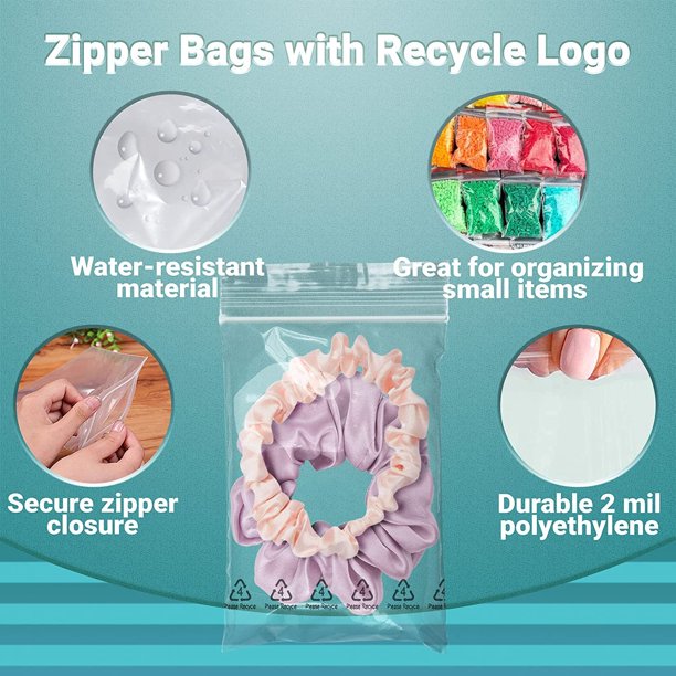 Clear Zipper Pouch Bag