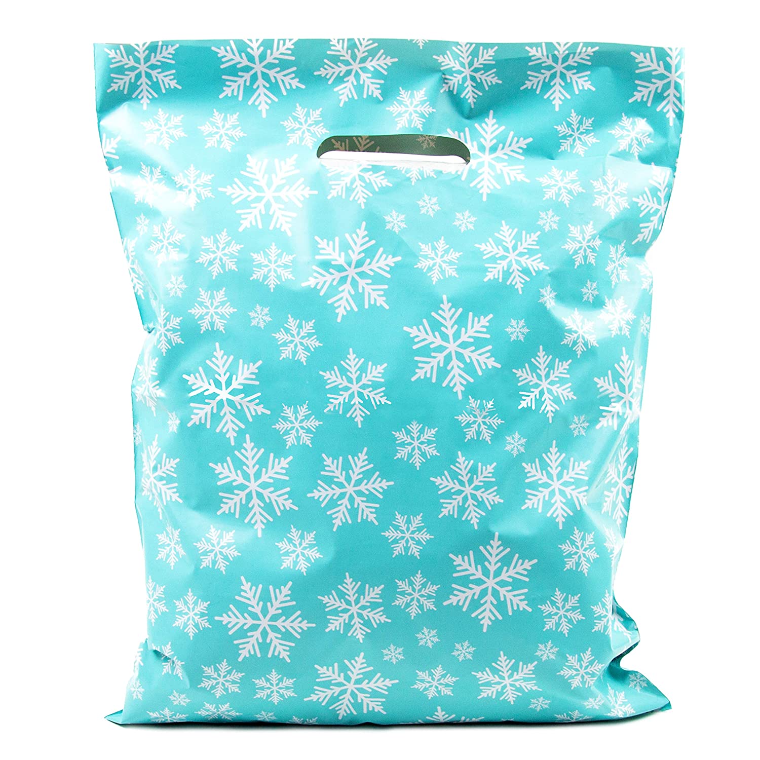 Plastic Die Cut Gift Bags 