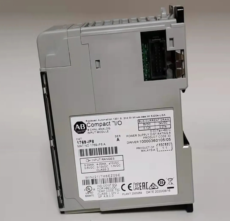 1769-CLL1 module you mentioned is a Terminal Base Connector (TBC) module used in Allen-Bradley ControlLogix® programmable logic controllers (PLCs) from Rockwell Automation. This module provides a connection point for the I/O modules in the ControlLogix chassis.  The 1769-CLL1  module is designed to be used with the 1756 chassis system, which is the rack-based platform for the ControlLogix PLCs. It serves as a communication hub between the I/O modules and the backplane of the chassis, allowing data exchange between the modules and the PLC processor.  The module provides a removable terminal block for easy wiring of field devices to the I/O modules. It supports a variety of I/O modules, including digital input/output, analog input/output, and specialty modules, which can be installed in the same chassis.  The 1769-CLL1 module features a robust design to withstand industrial environments and provides reliable communication between the I/O modules and the PLC. It offers a high-speed backplane communication and can handle a large number of I/O points, making it suitable for a wide range of automation applications.  Please note that the information provided is based on the general understanding of the 1769-CLL1  module. For specific details and configuration instructions, it's recommended to refer to the product documentation or contact Rockwell Automation support.