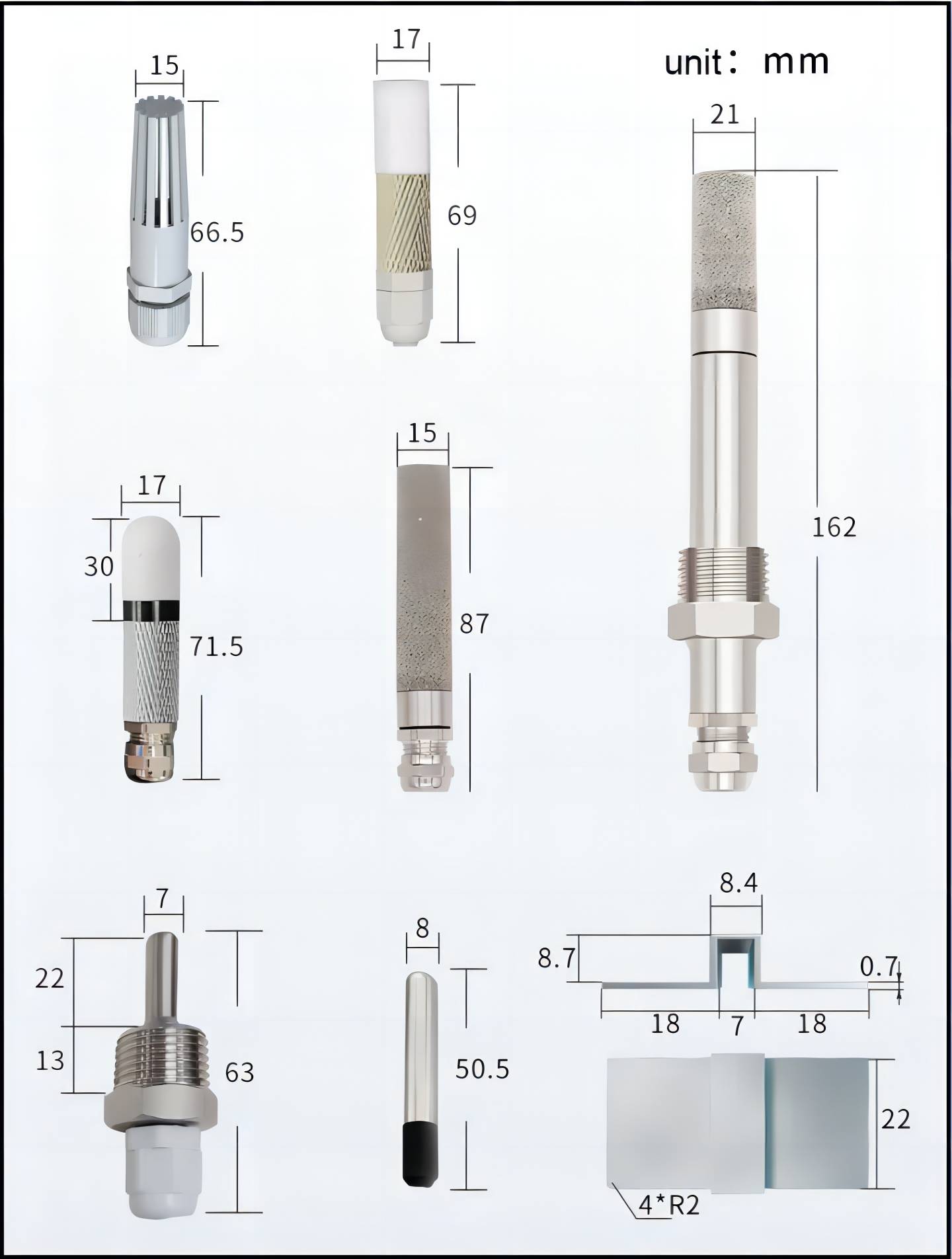 Temperature And Humidity Sensor size