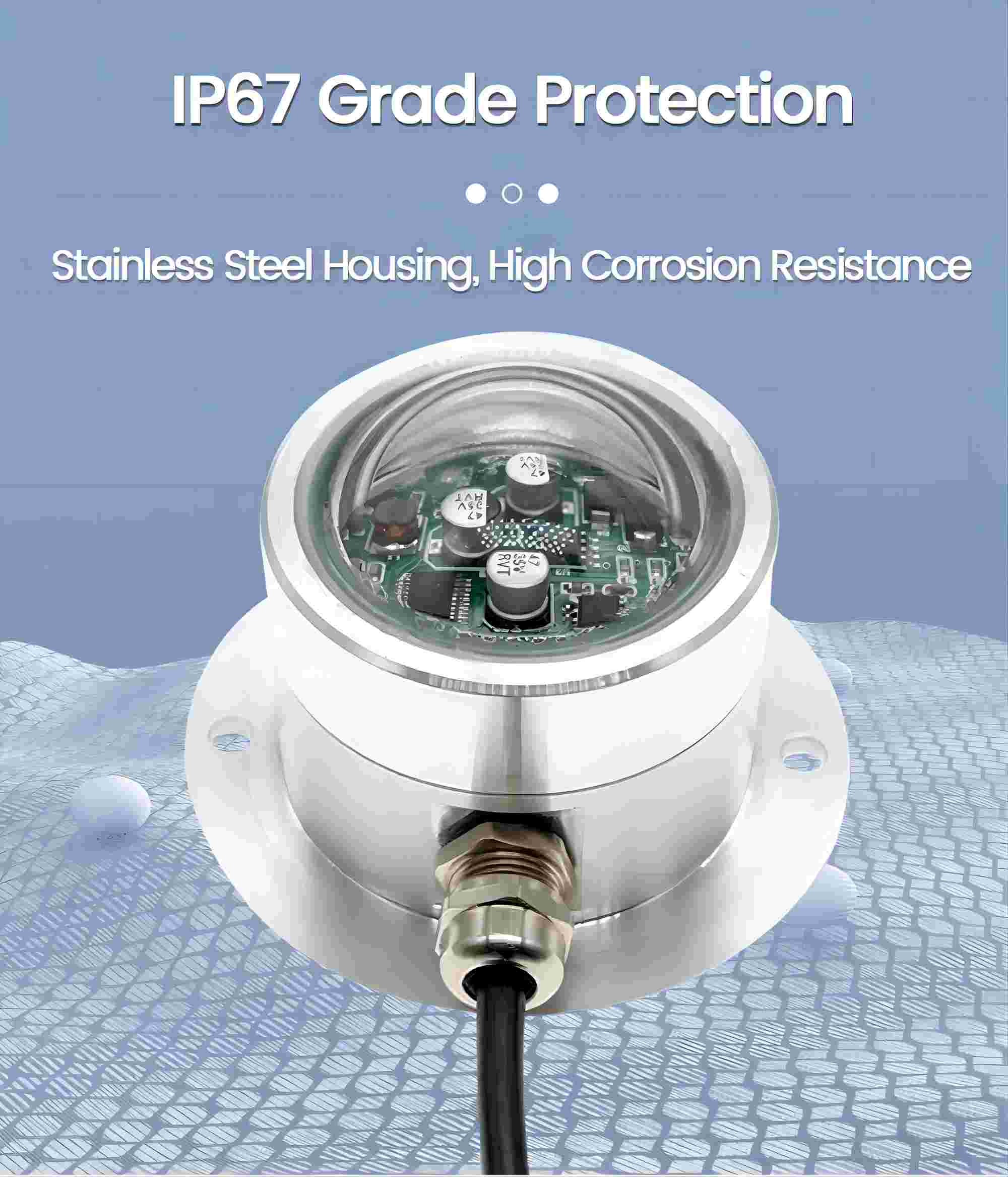IP67 Grade Protection