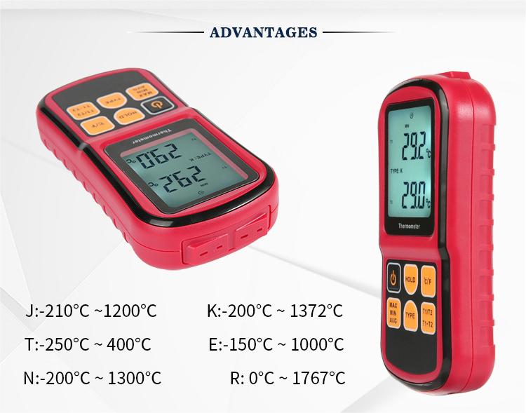 Four-channel High Temperature Meter