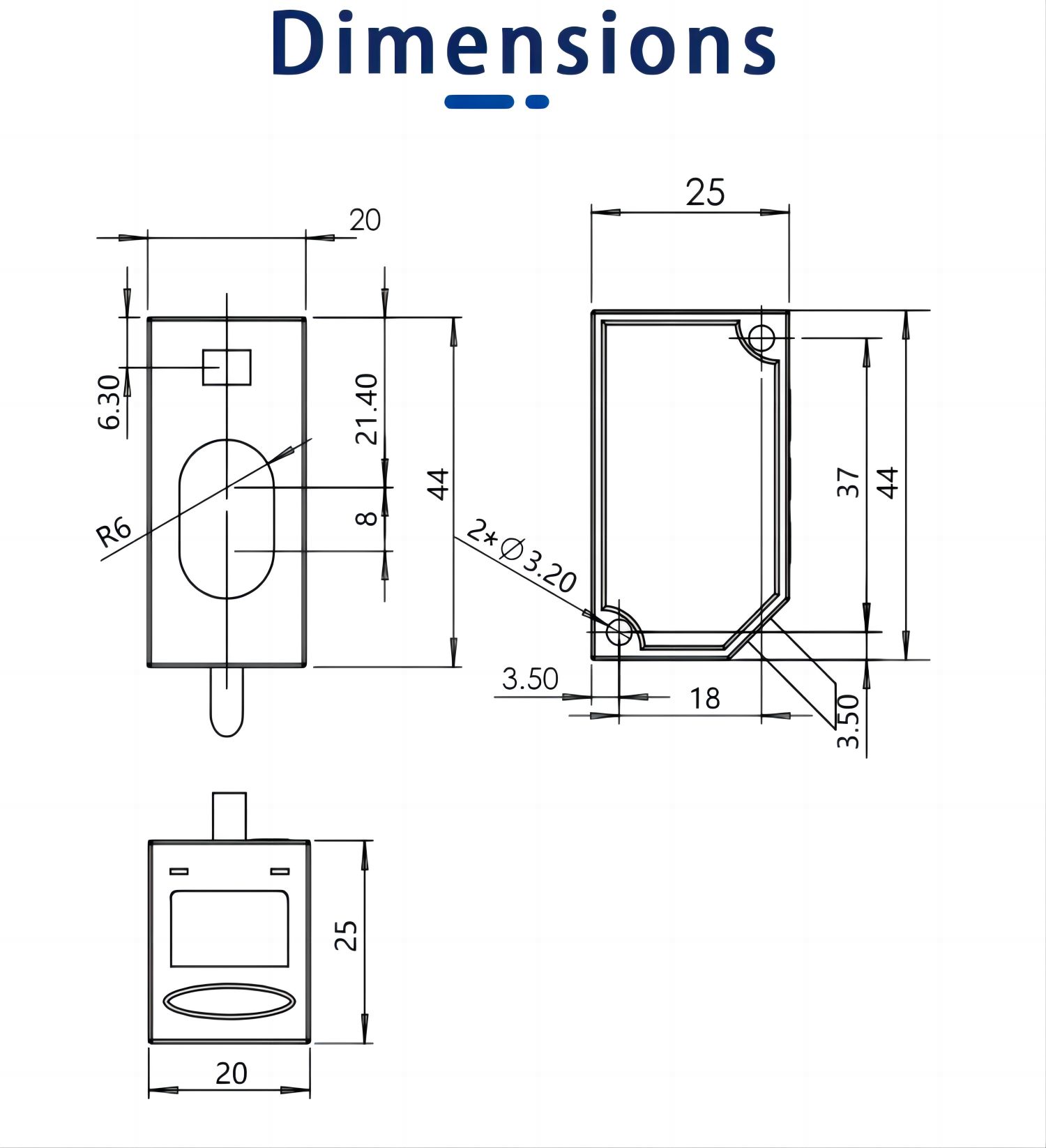 Laser displacement sensor diagram sketch