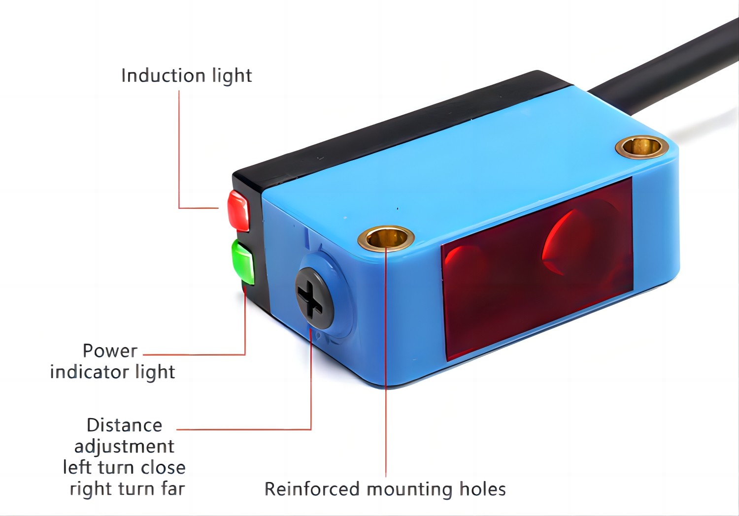 Background Suppression Photoelectric Sensor