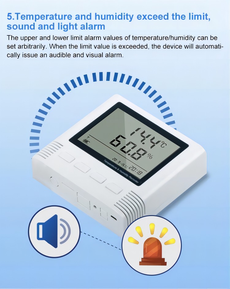 temperature and humidity recorder