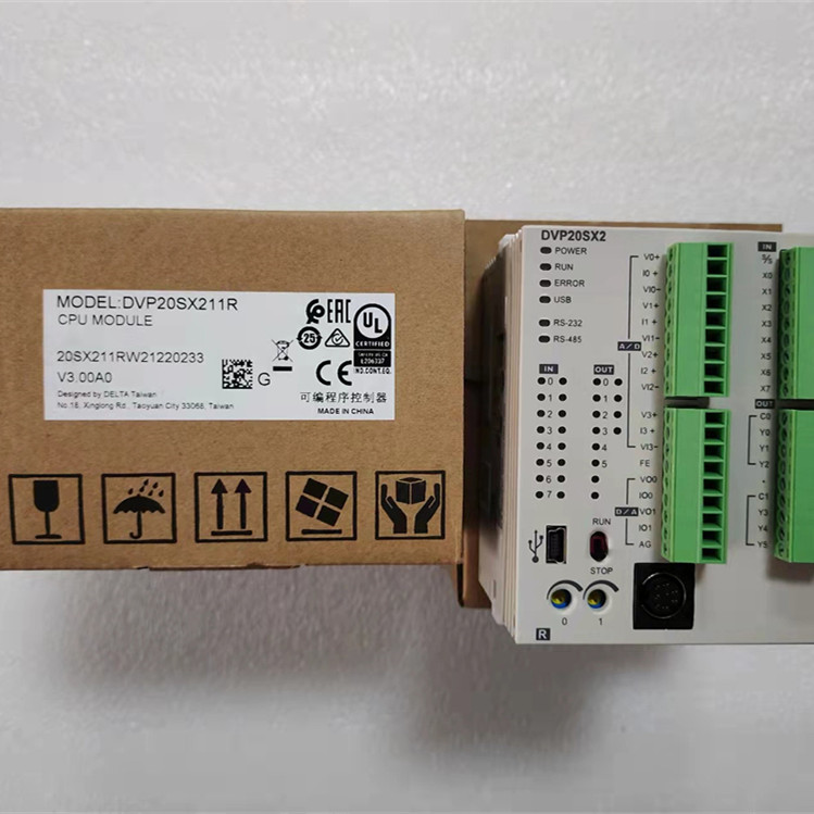 Delta PLC Analog Expansion Module DVP08SN11R 