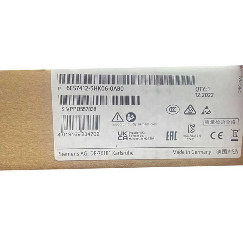 Siemens Plc 6ES7412-5HK06-0AB0 New and Original