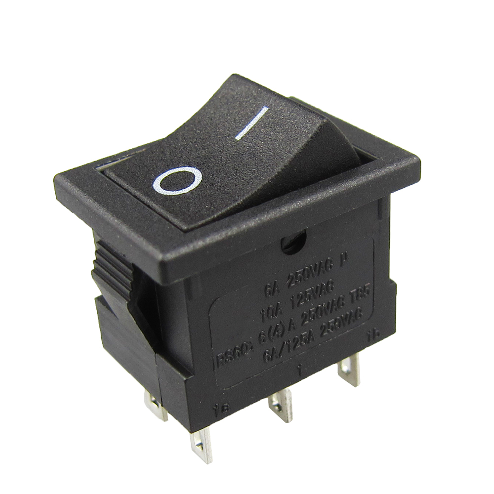 6 Pins 3A 250V ON-OFF/ON-OFF-ON Rocker Switch t85/55