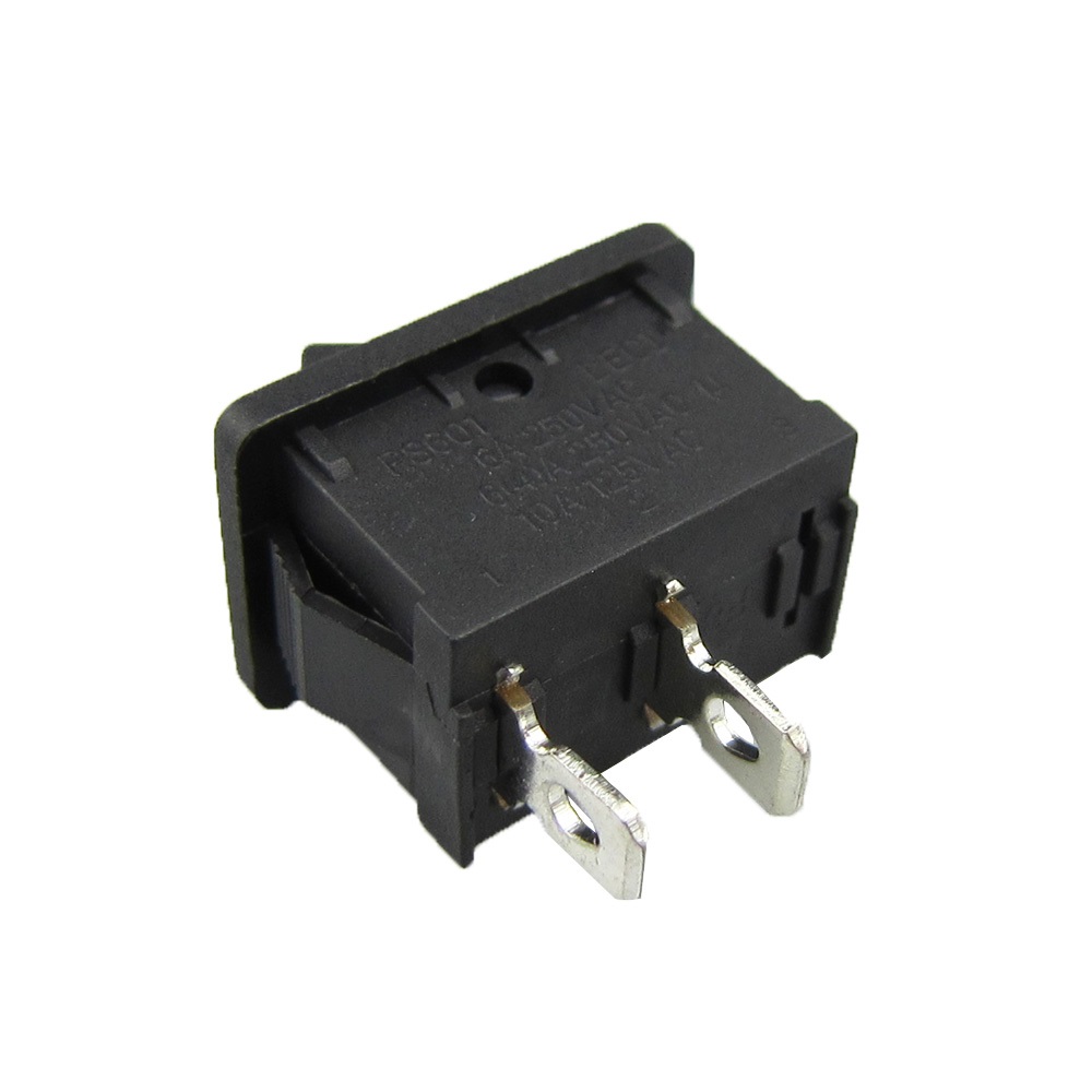 2 Position 2 Pins On Off Electric Square Rocker Switch