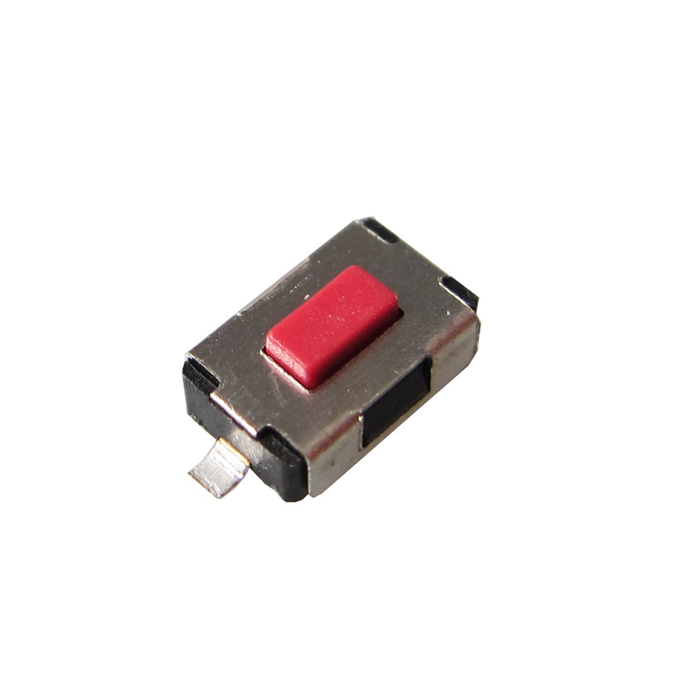 Red Button Low-profile SMD Tact Switch