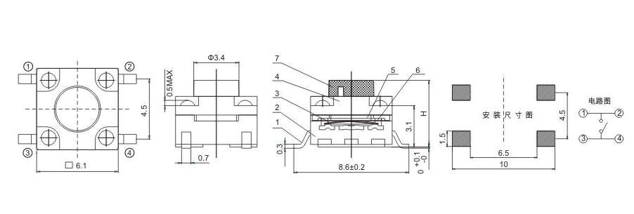 automotive tact switch manufacturers