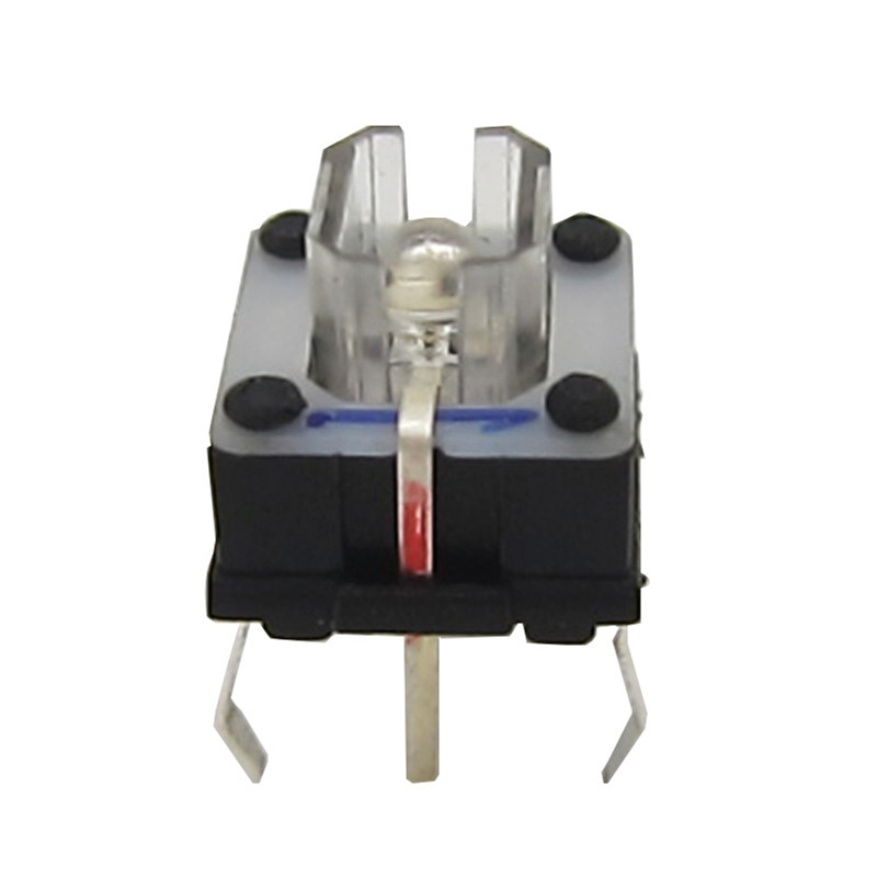 tact push button switch with led