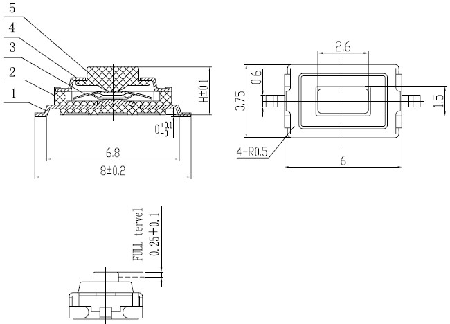 cover silicone rubber waterproof tact switch.jpg