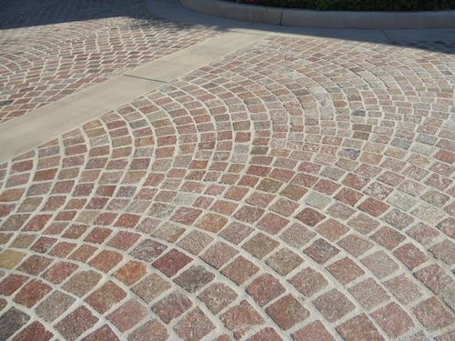 Red Porphyry Garden Paving