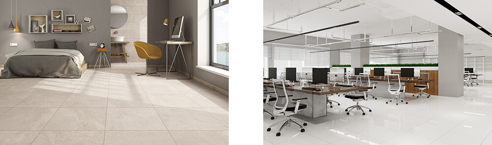 porcelain tiles matte