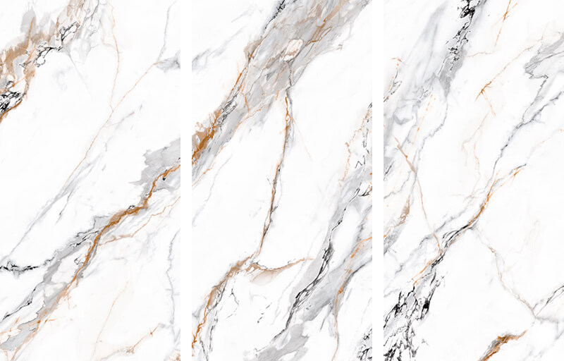 White color luxury stone marble tiles