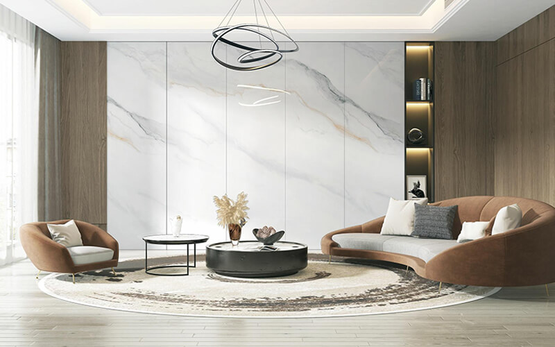 China big size sintered stone manufacturer big porcelain tile for livingroom