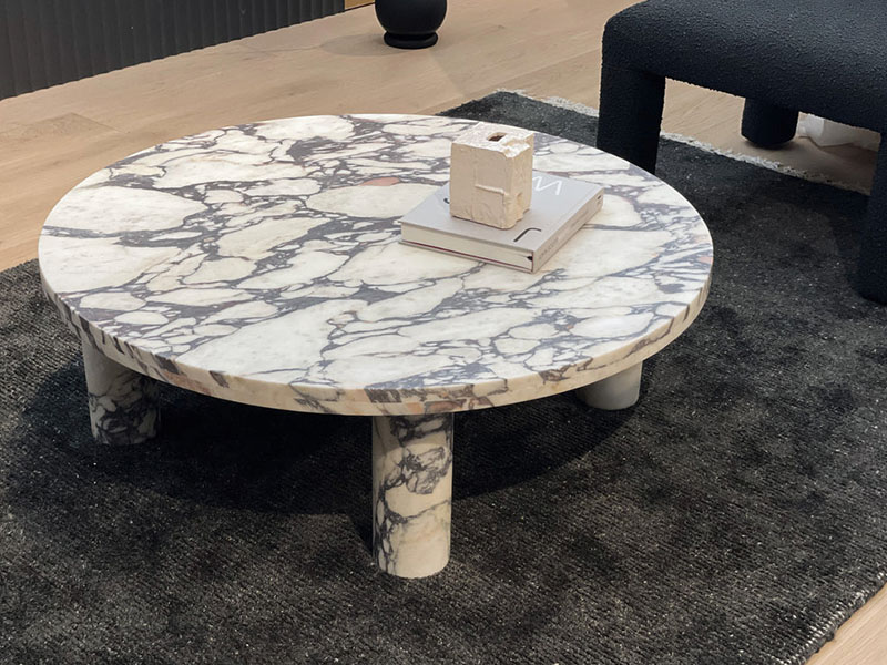 Calacatta Viola Marble Table