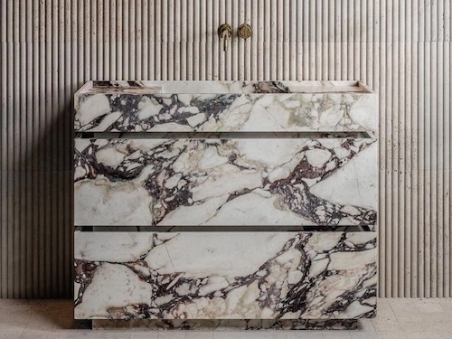 Calacatta Viola Marble Bathroom Sink