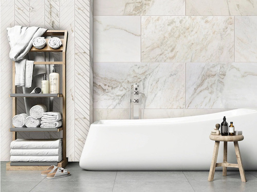 Bianco Orion Marble Wall Cladding