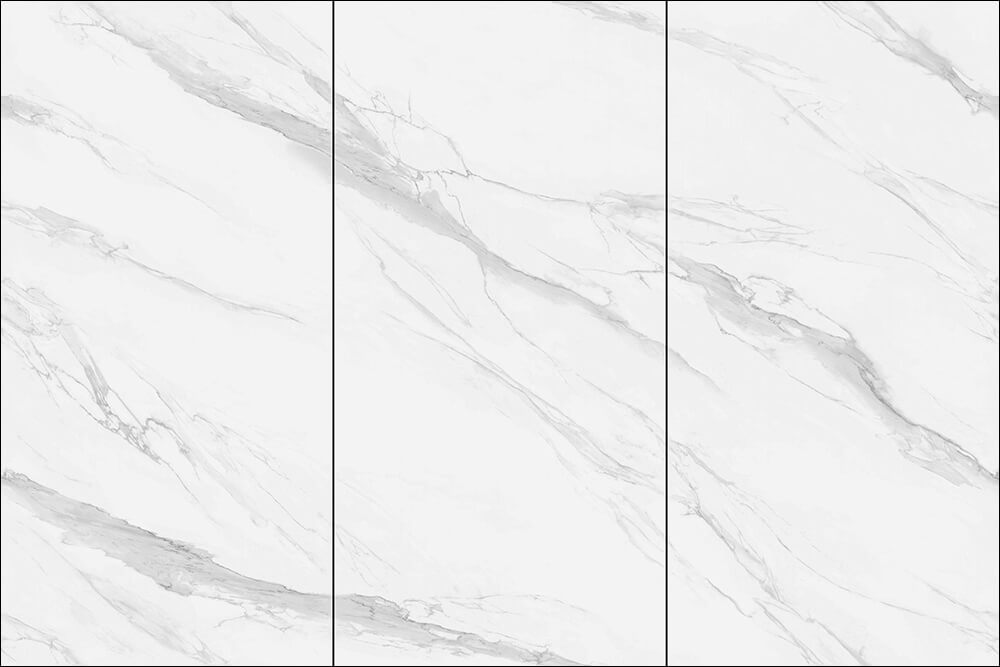 luxury white sintered stone