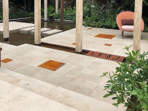 Jura Beige Limestone Paving