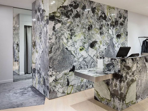 Misty White Marble Wall Cladding