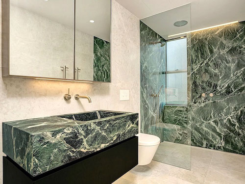 Verde Issogne  Bathroom Wall Tile