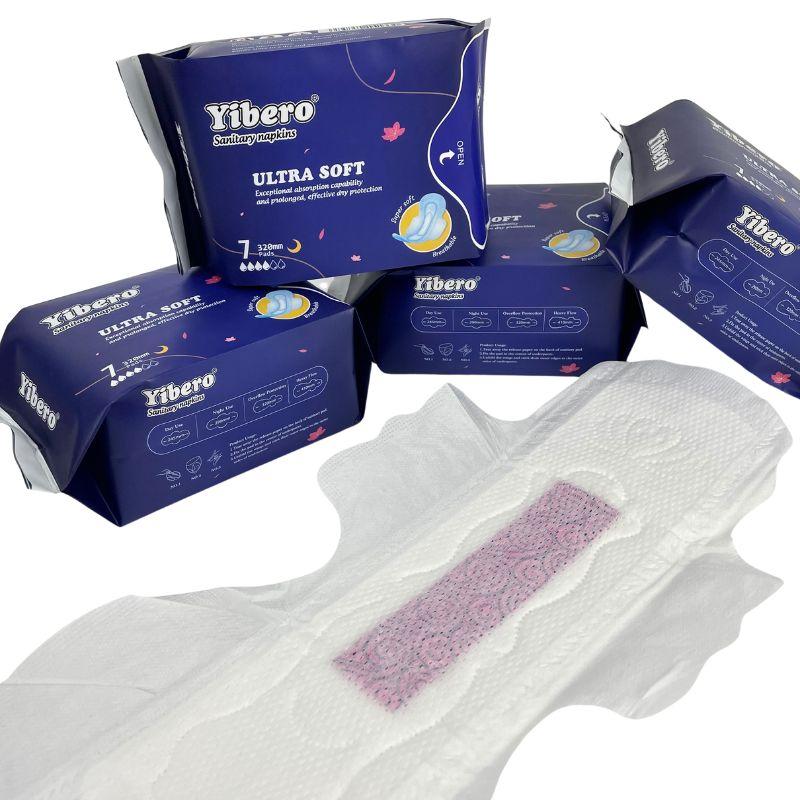 320mm cotton menstrual pads disposable female sanitary products