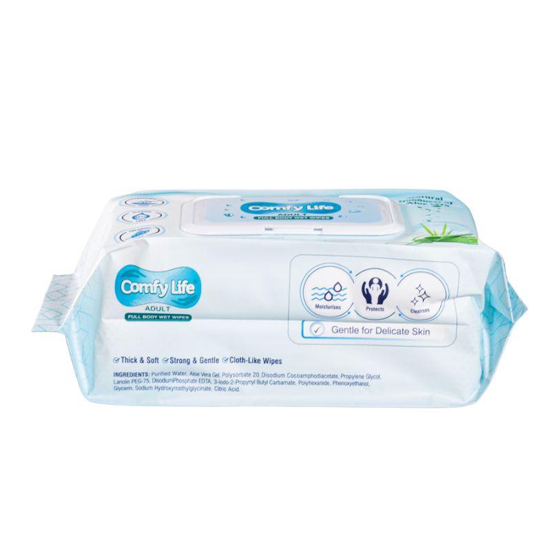 Custom design Adult sanitizing soft full body wet wipes