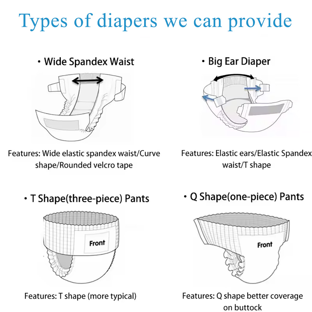 OEM Baby Nappies Manufacturer