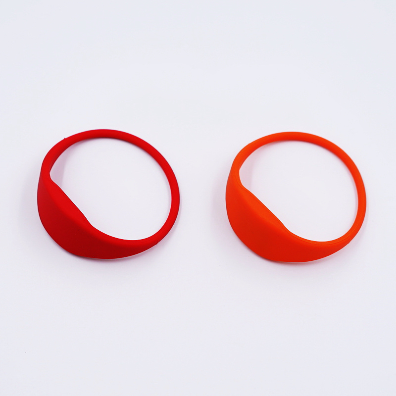 Narrow Type SiliconeRFID Wristband for Swimming Pool