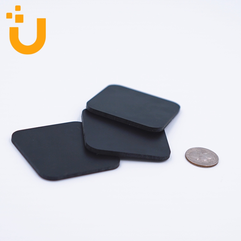 True Black PVC NFC tag with ferrite