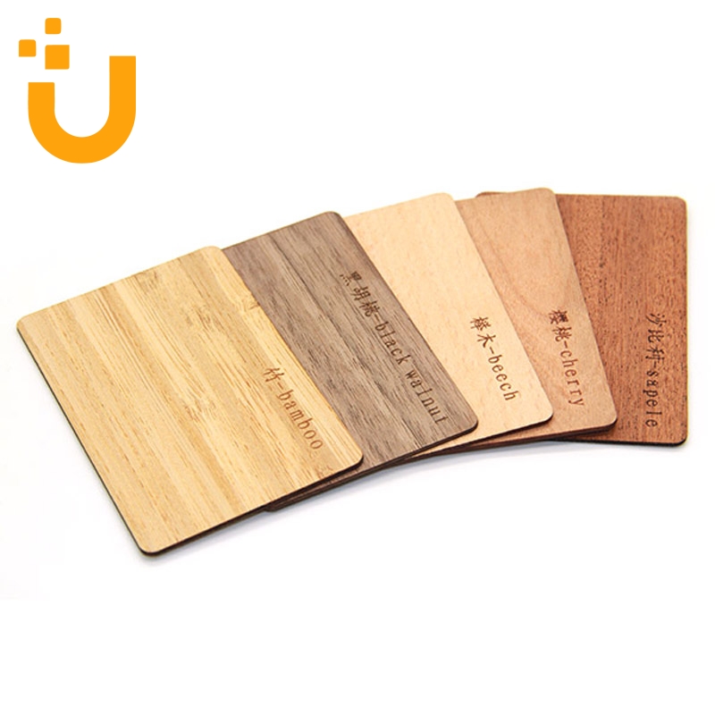 rfid card in wood 