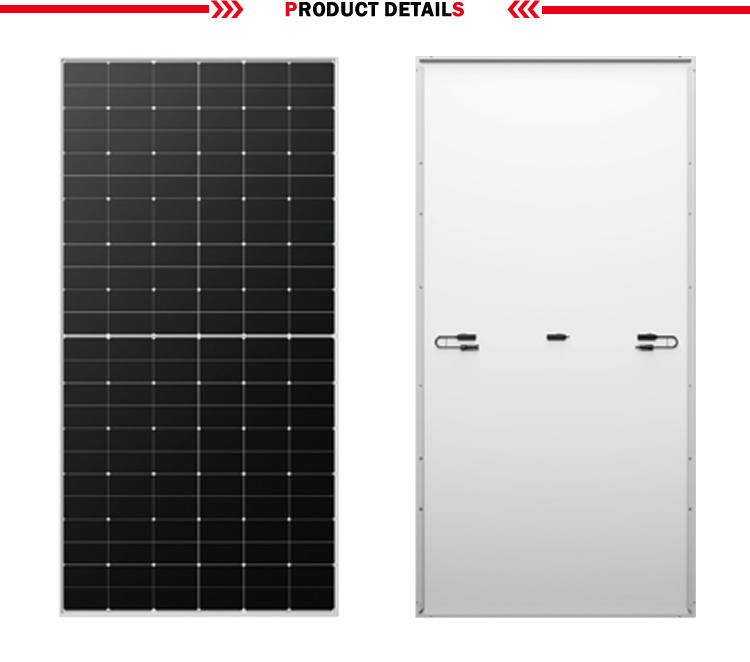 detail picture of solar panel