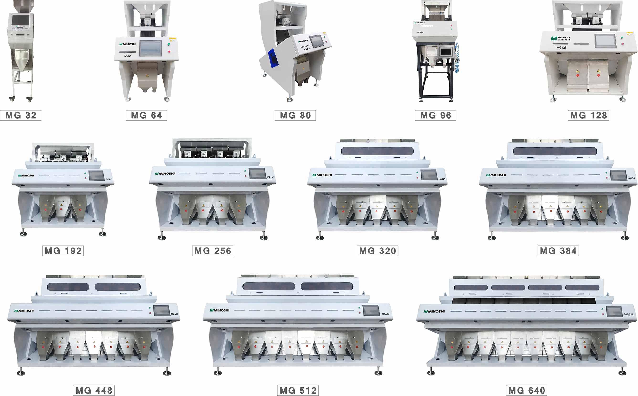 Intelligent grain color sorter